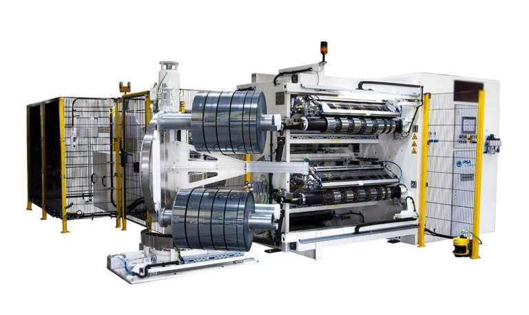 Rollenschneidmaschine und Wickelmaschine - Sonderlösungen