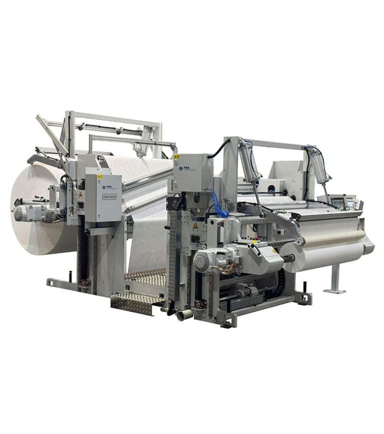 Rollenschneidmaschine und Wickelmaschine - M&H Umroller